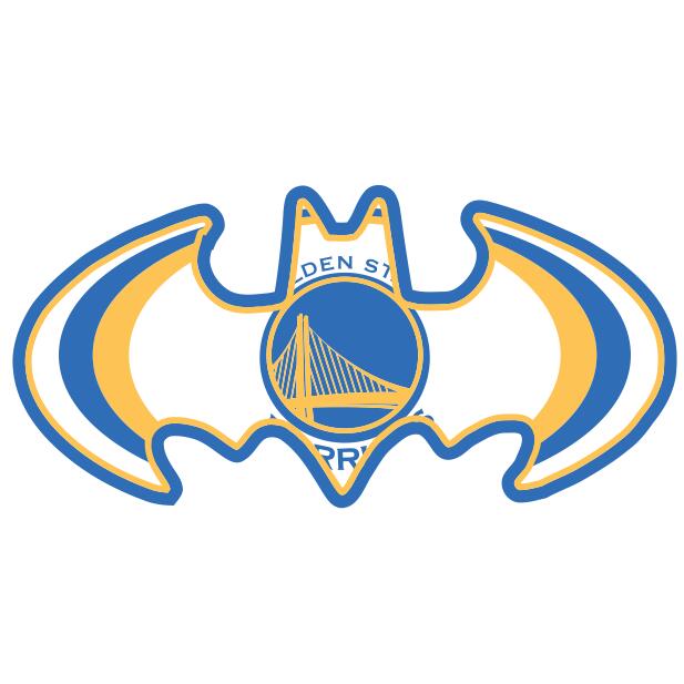 Golden State Warriors Batman Logo iron on heat transfer